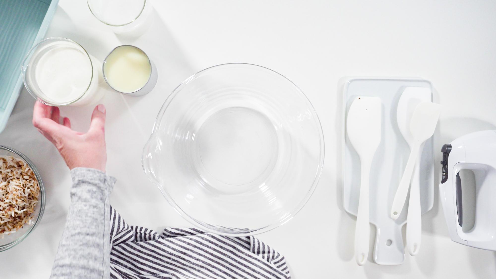 Workshop table setting with tools and dishes